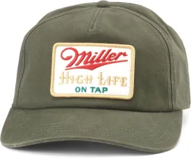 AMERICAN NEEDLE Miller High Life Beer Patch Unisex Adjustable Snapback Baseball Hat