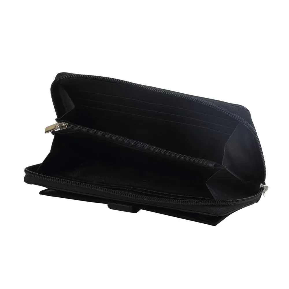 BLUE FOLIAGED WALLET