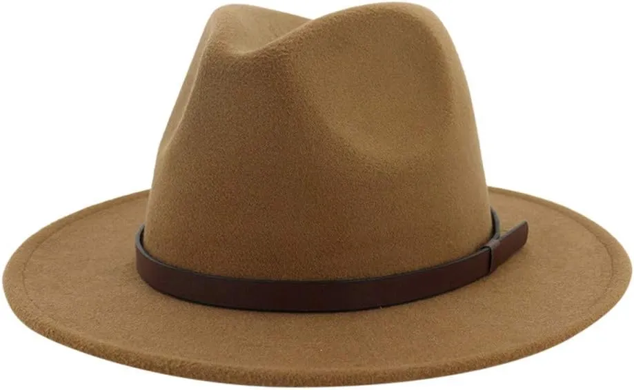Fedora Hat Mens Fedora Hats for Men Hat Wool Sun Hat Panama Hat Panama Hat Men Wide Brim Fedora for Men