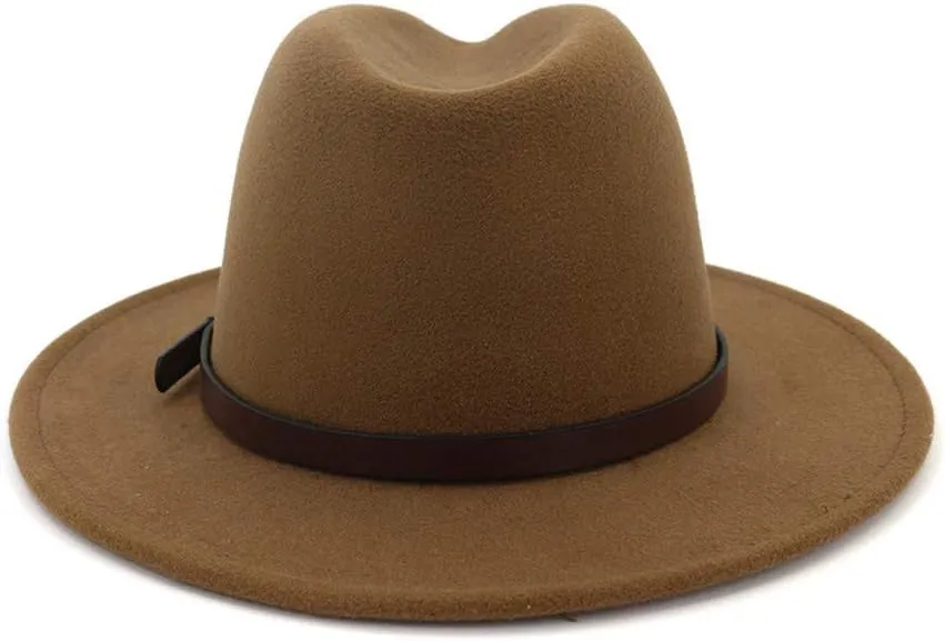 Fedora Hat Mens Fedora Hats for Men Hat Wool Sun Hat Panama Hat Panama Hat Men Wide Brim Fedora for Men