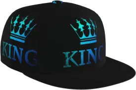 King Baseball Cap Men Cap Flat Brim Summer Fashion Hat Cool Cap for Women Men