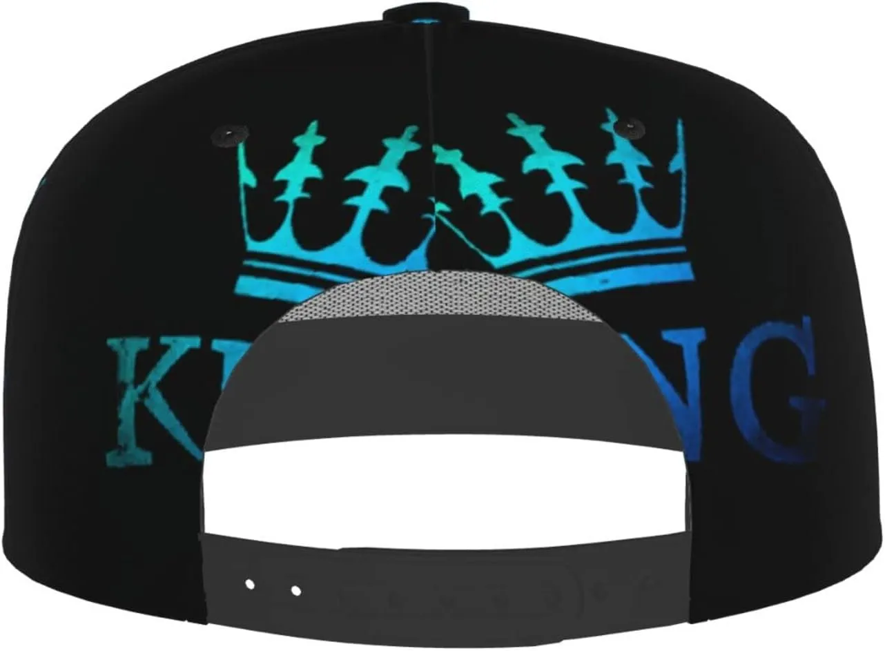 King Baseball Cap Men Cap Flat Brim Summer Fashion Hat Cool Cap for Women Men