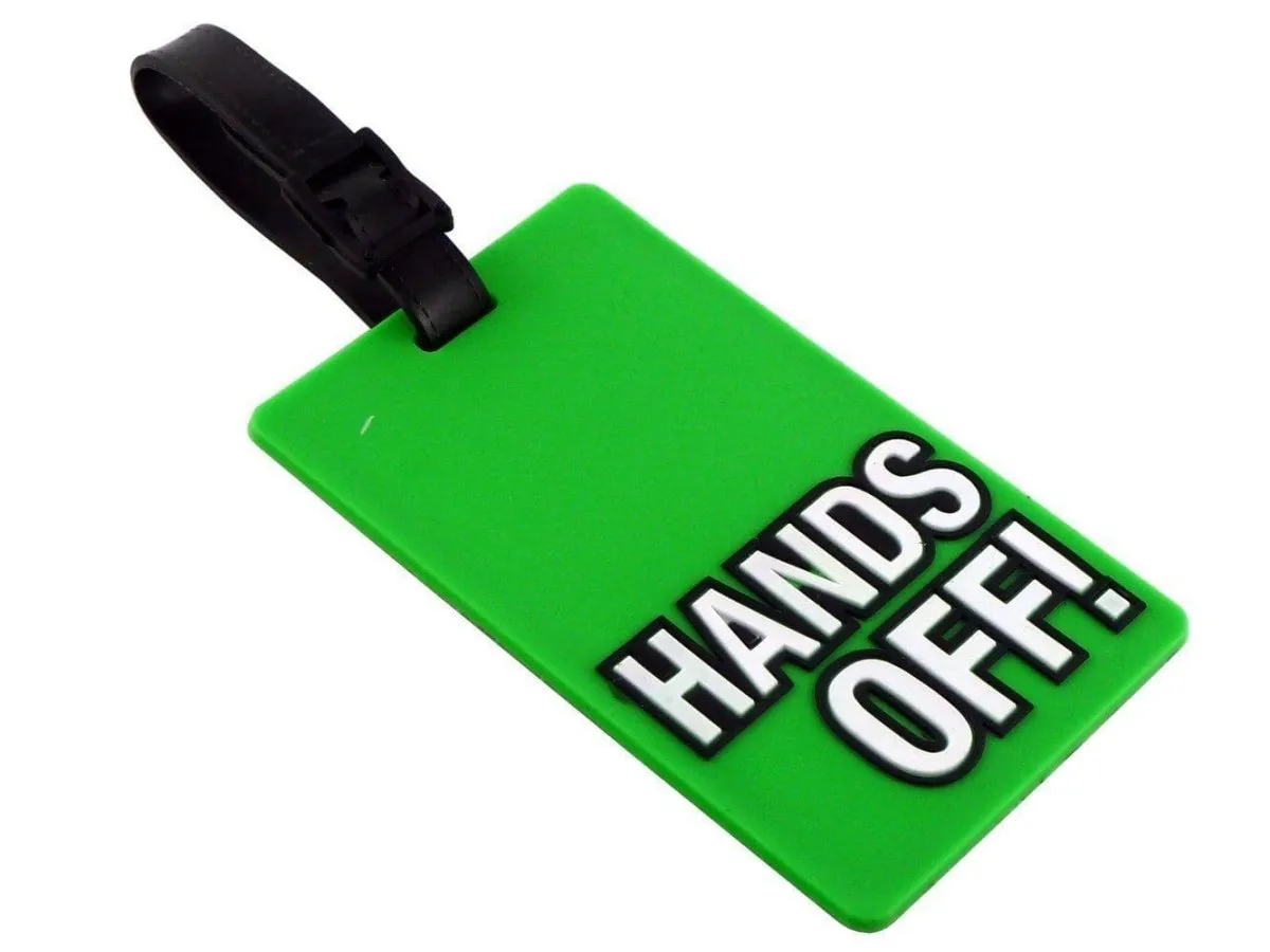 Luggage Tag - Hands Off