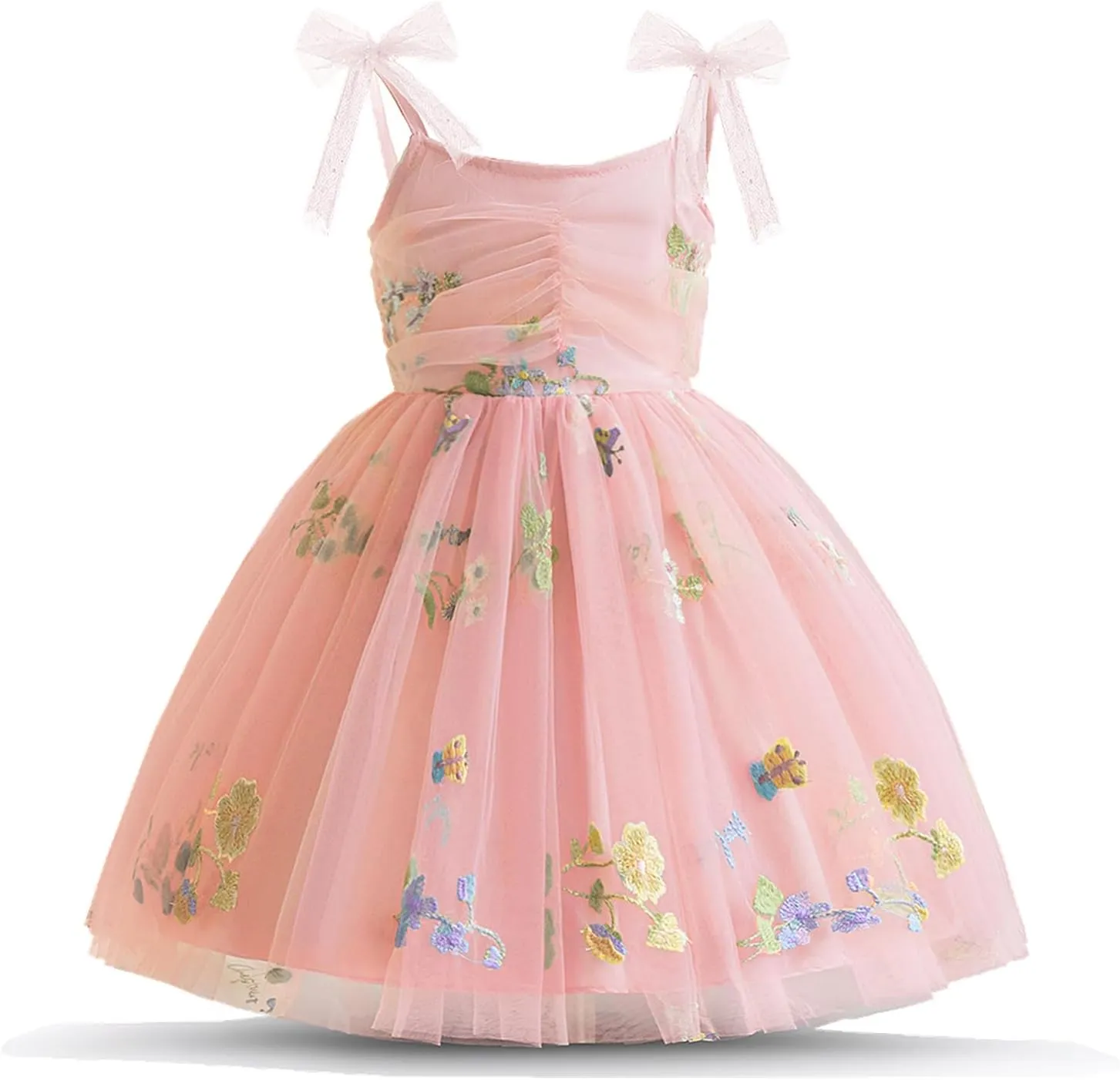 Nileafes Toddler Girl Tulle Dress Casual Summer Princess Dresses