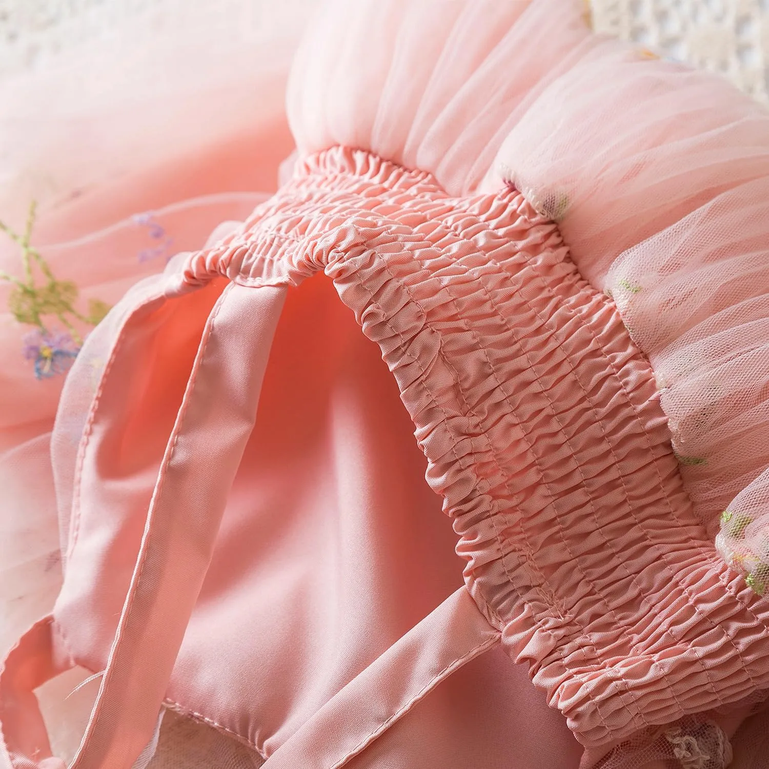Nileafes Toddler Girl Tulle Dress Casual Summer Princess Dresses