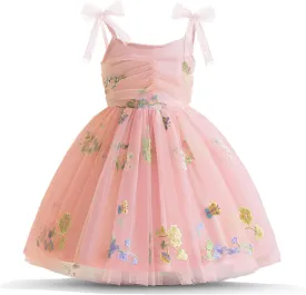 Nileafes Toddler Girl Tulle Dress Casual Summer Princess Dresses
