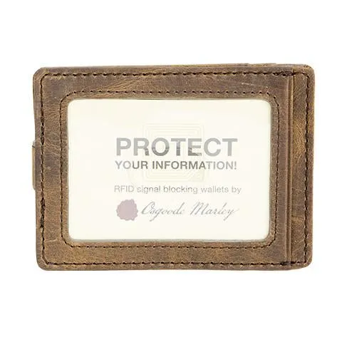 Osgoode Marley Leather Men's RFID Front Pocket Money Clip