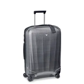 Roncato We Are Glam Medium 70cm Spinner Suitcase 2.7kg - Platinum