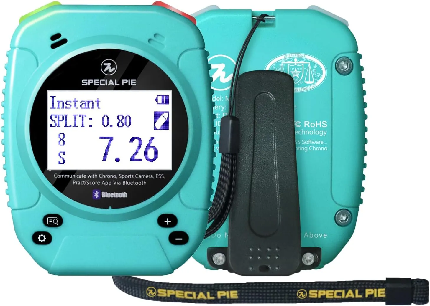 Upgraded Shot Timer - Perfect for Firearm & RO Use in USPSA, IPSC, IDPA, CAS, PRS, 3GUN & Steel Challenge Competitions
