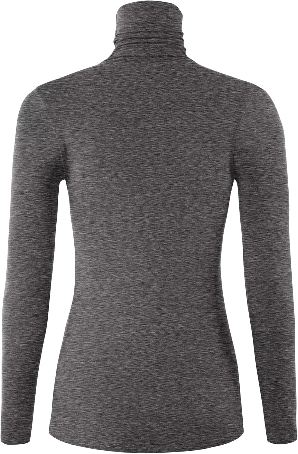 Women's Long Sleeve Lightweight Turtleneck Top Pullover Casual Active Layer Tops Shirts