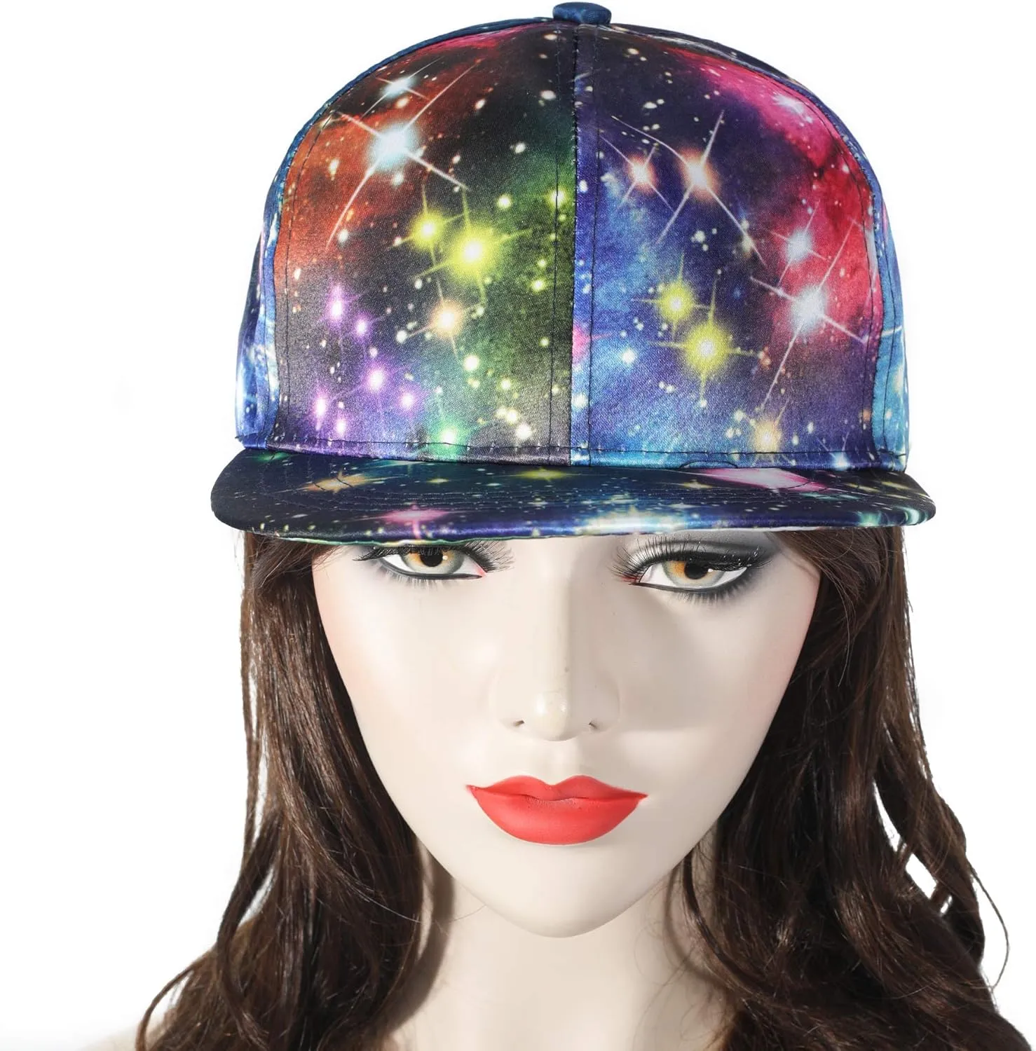 ZLYC Women Fashion Floral Print Baseball Cap Hawaiian Adjustable Snapback Dad Hat