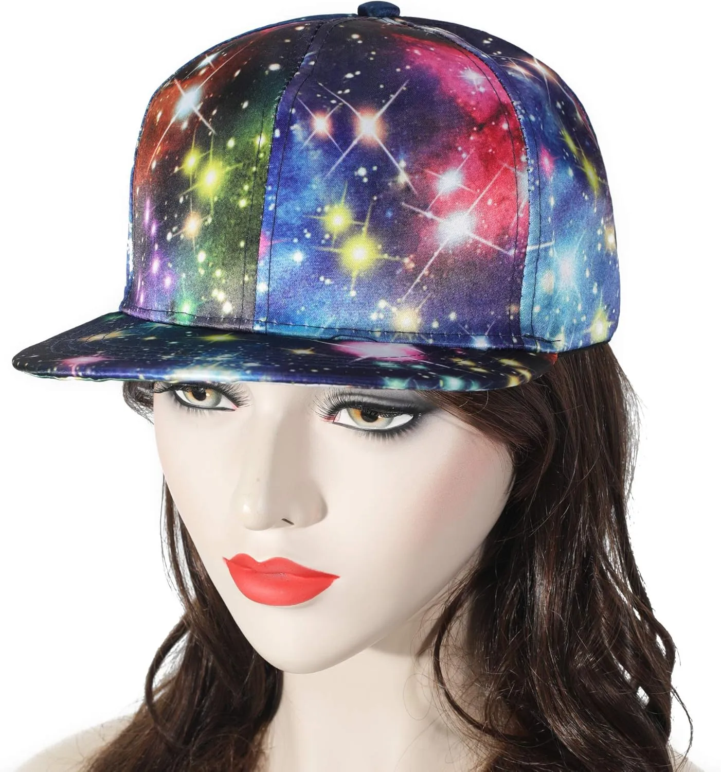 ZLYC Women Fashion Floral Print Baseball Cap Hawaiian Adjustable Snapback Dad Hat